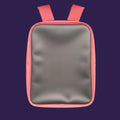 Smart LED Backpack with Programmable Screen - Charcoal and Pink Version
