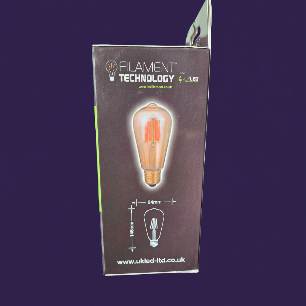 3.5W Filament LED Bulb (E27) - Original Packaging Box
