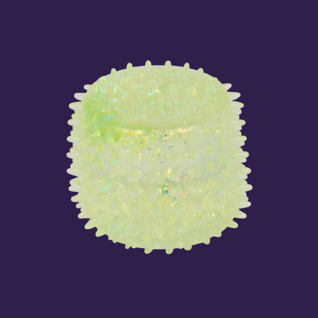 Scrunchems Sugar Shape green textured sensory ball