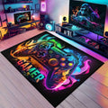 Game Controller Area Rug, Gamer Non-Slip Gaming Rug, 100 x 150 cm
