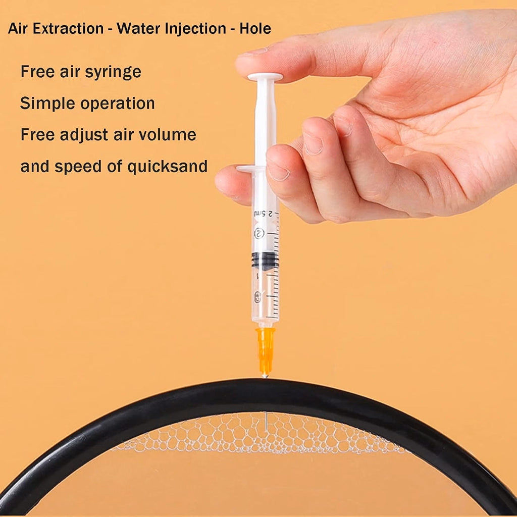 Moving Sandscapes air adjustment syringe and regulator tool