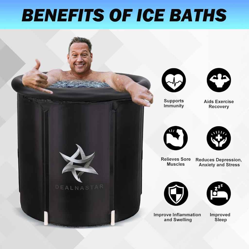 Ice Bath, Cold Tub Ice Bath,88 Gal Inflatable and Portable Cold Plunge for Athletes