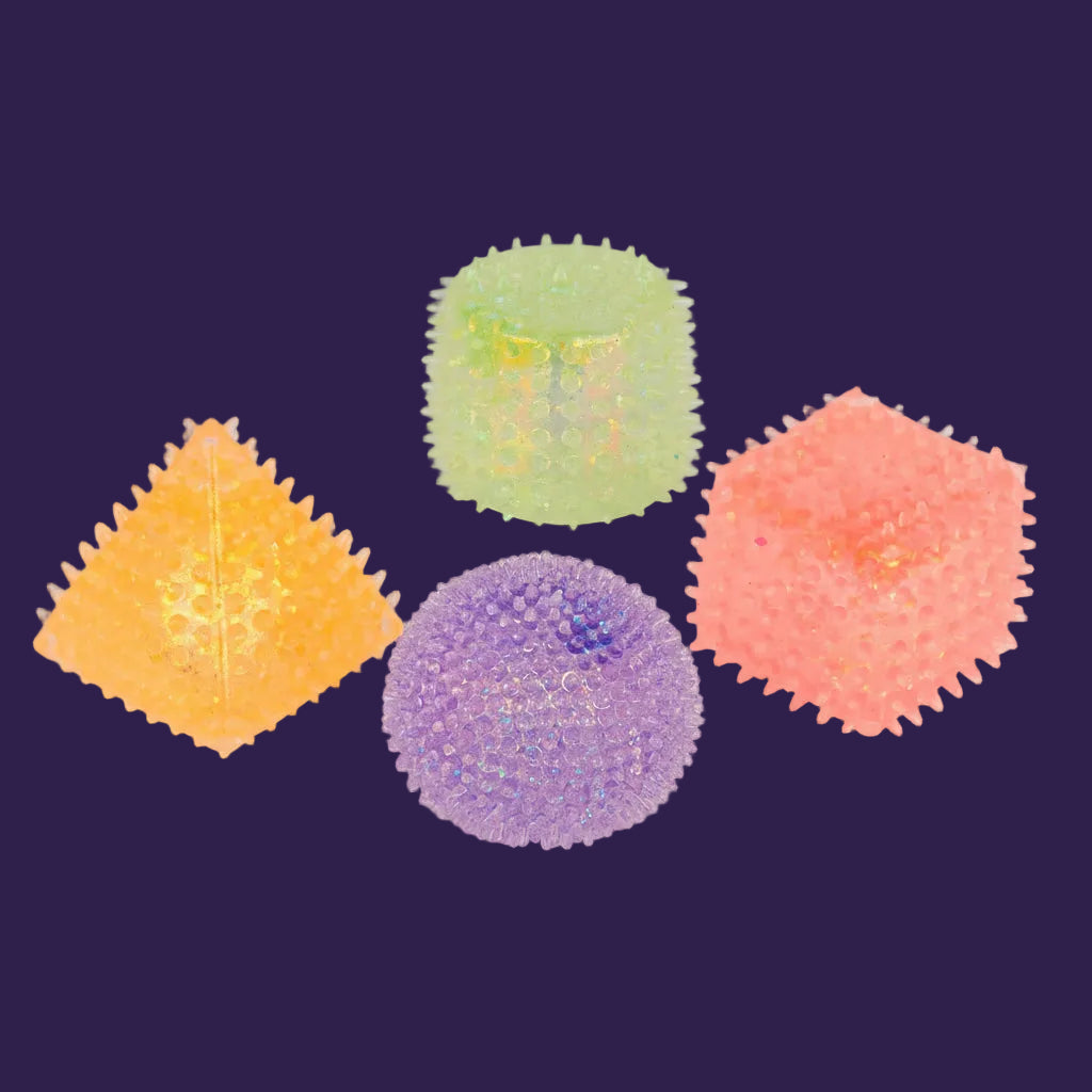 Scrunchems Sugar Shape sensory fidget toy assortment