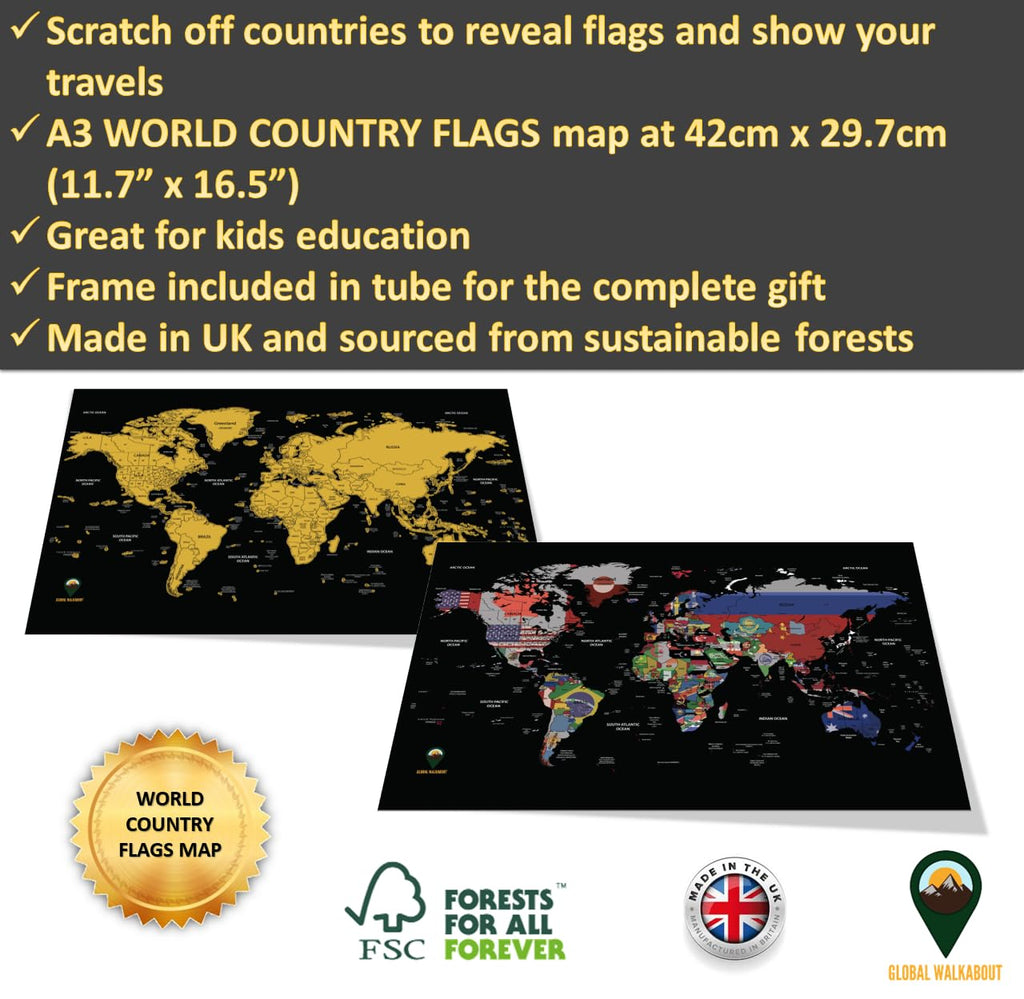 World Scratch Map - FSC Badge