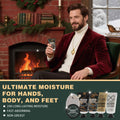 BODY & EARTH Men's Advent Calendar holiday hand cream and body lotion