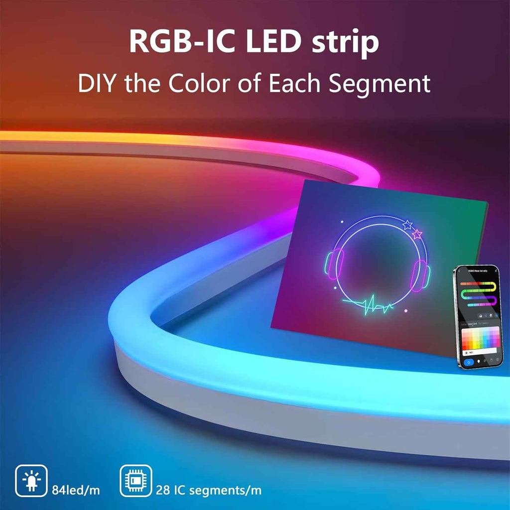 LED Neon 5m Rope Light