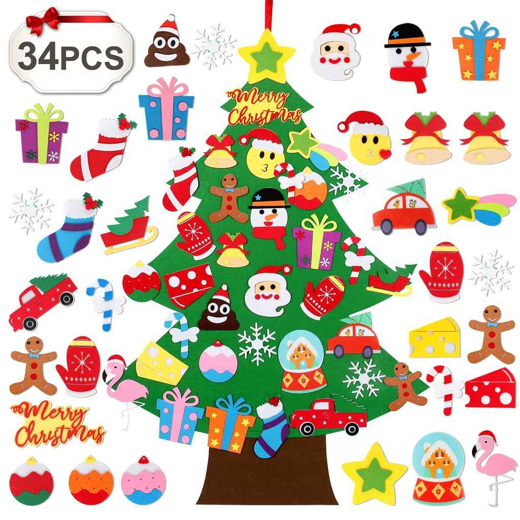 Felt Christmas Tree for Kids (3ft)