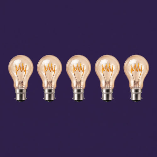 B22 Amber Bulb Multi buy 5 bulbs for £10