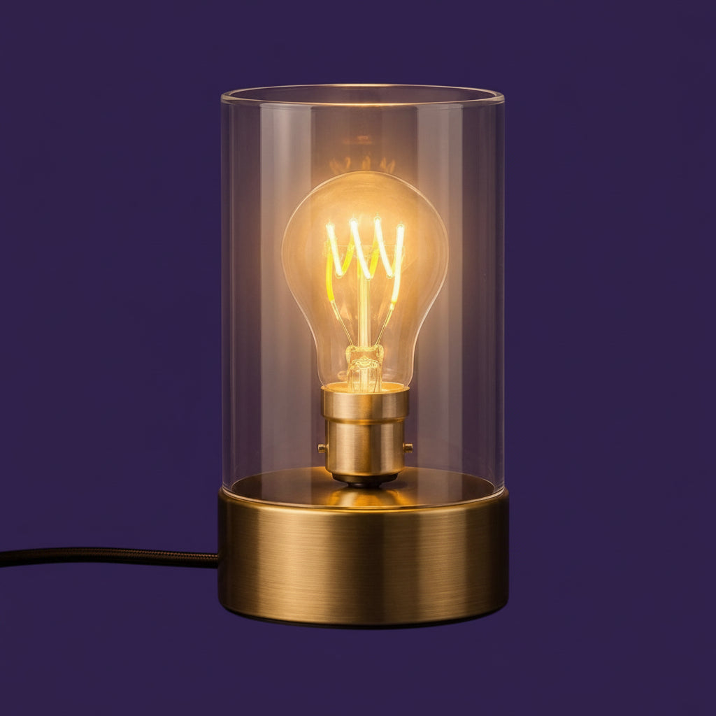 B22 Amber Bulb - 4W Vintage LED Bayonet
