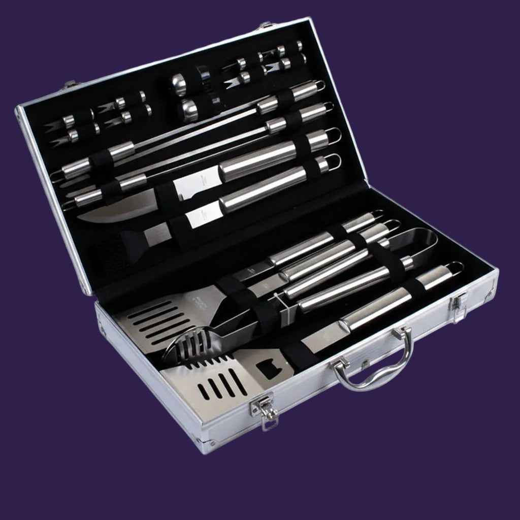 21pcs BBQ Grill Utensil Set
