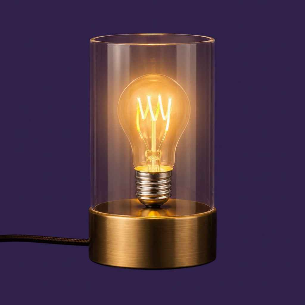 E27 Amber Bulb