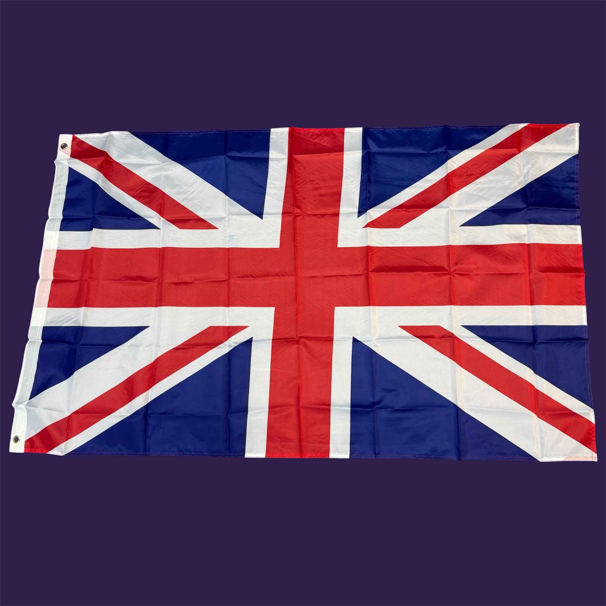 Union Jack Flag 5x3ft - Flat Lay Original Product Photo