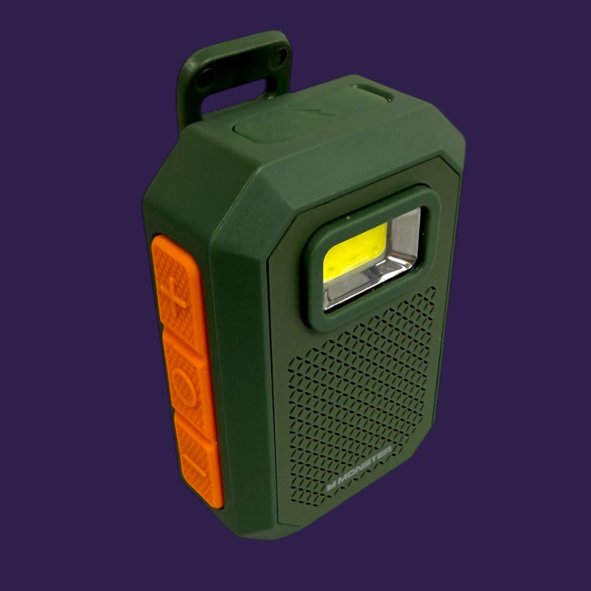 Monster AirRock X901 Magnetic Bluetooth Speaker high angle view