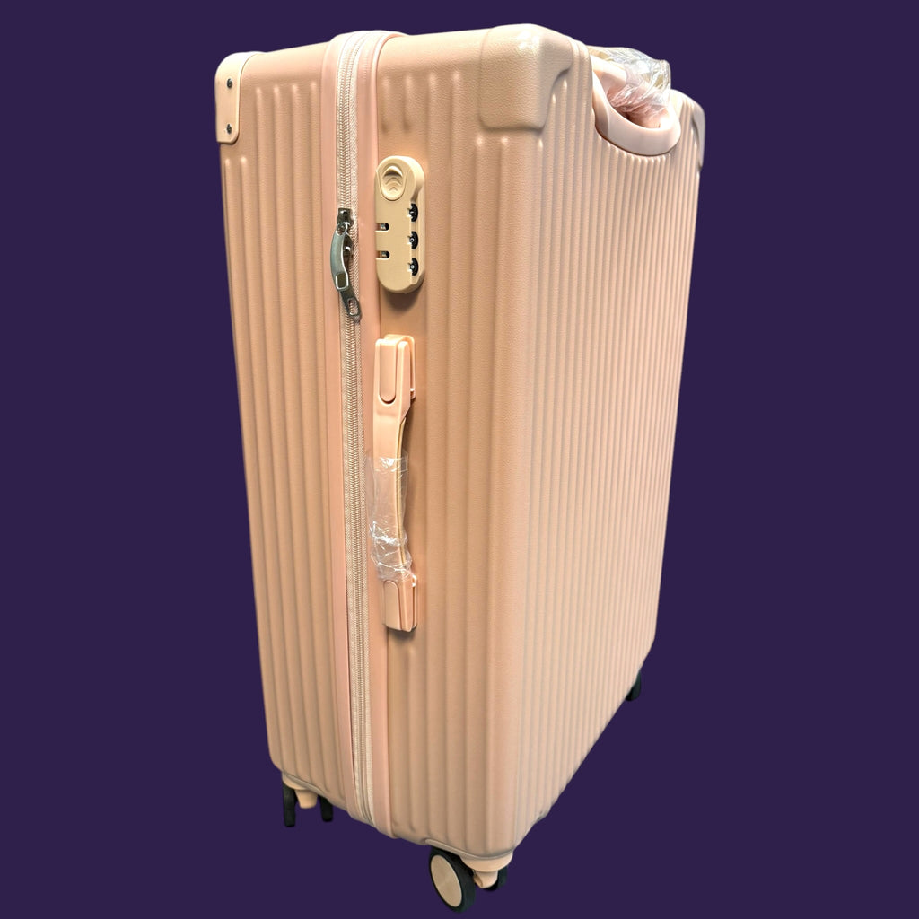 26" Hard Shell Suitcase - Large Checked Luggage Spinner Pink Variant