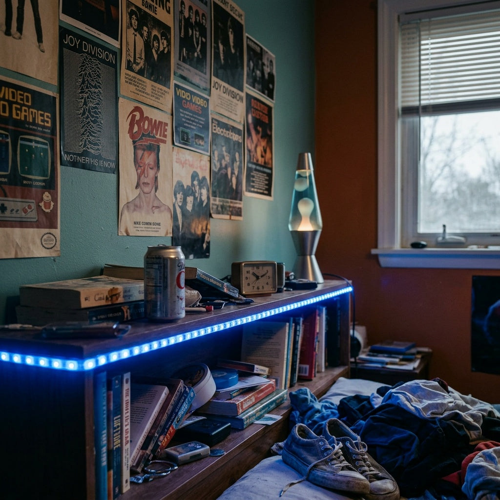 Blue 12 Volt 5M LED Strip