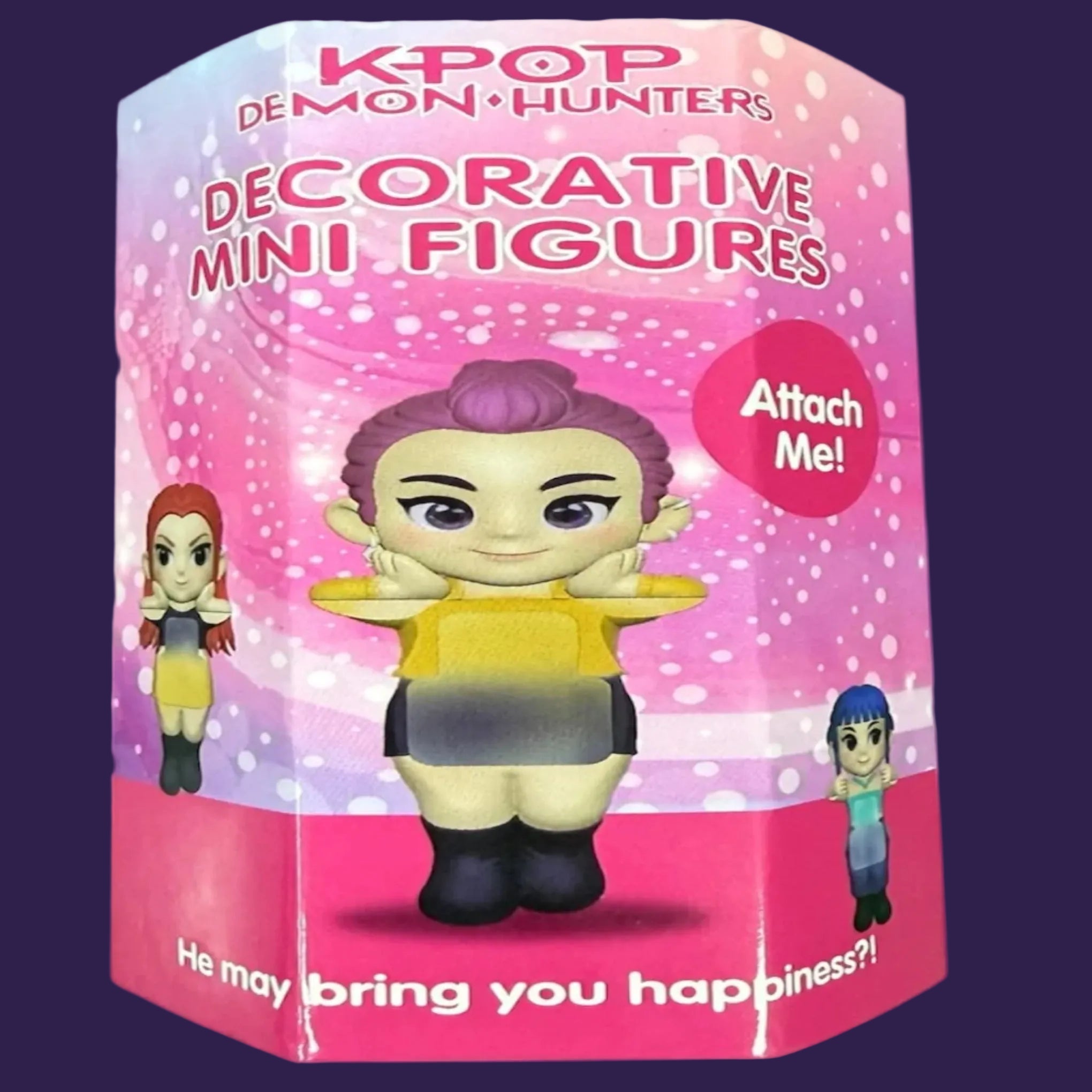 K-Pop Demon Hunters Mini Figures - Collectible Blind Box Retail Display Box