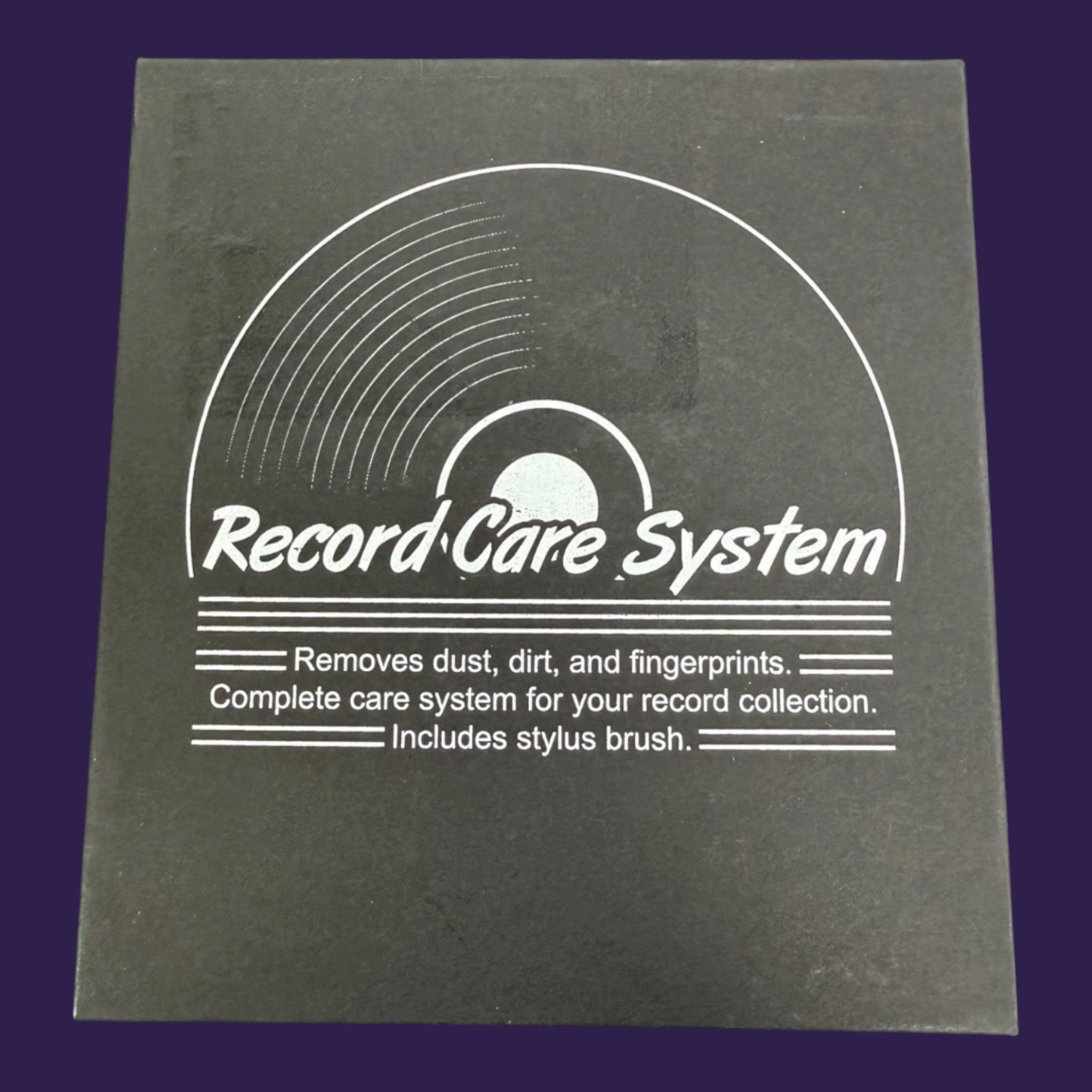 Vinyl Record Cleaning Kit with Anti-Static Brush & Cleaner