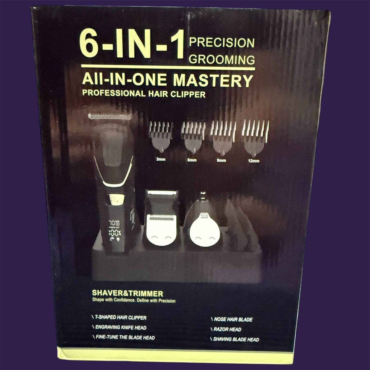 6-In-1 Shaver Kit Original Packaging