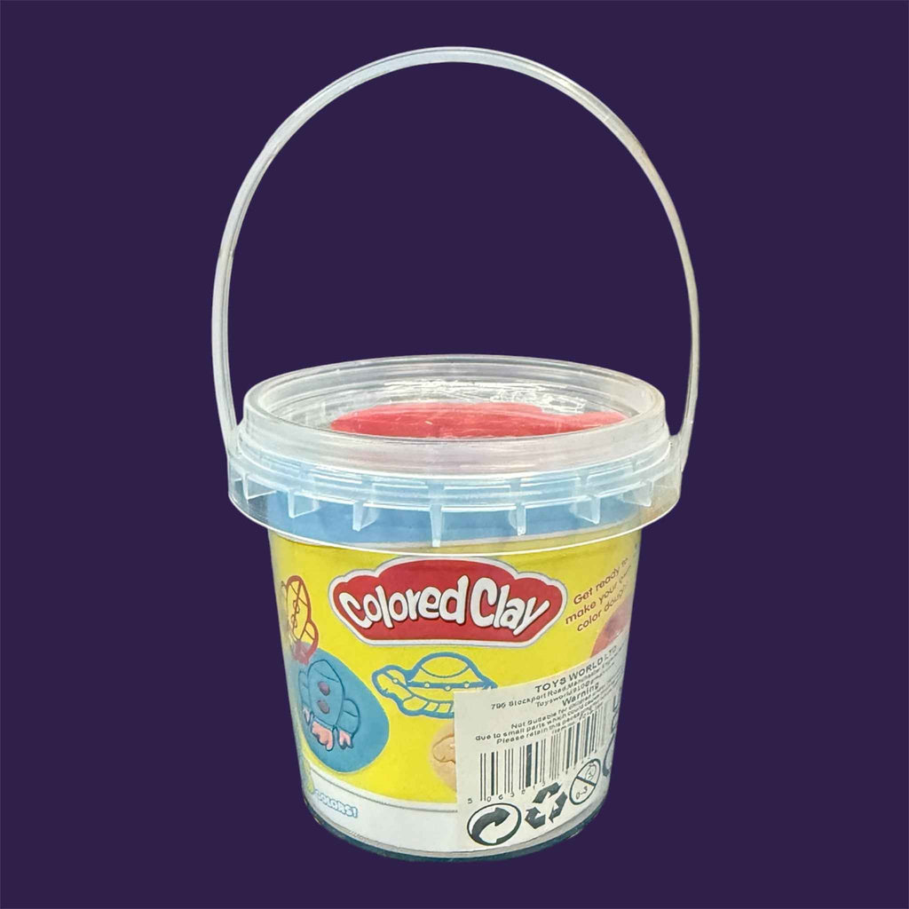 Coloured Clay - Single bucket with carry handle
