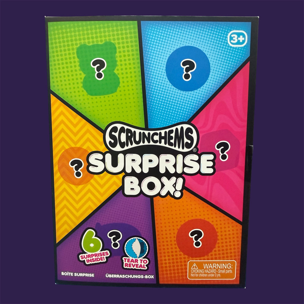 Scrunchems Surprise Box 6 Surprises front packaging