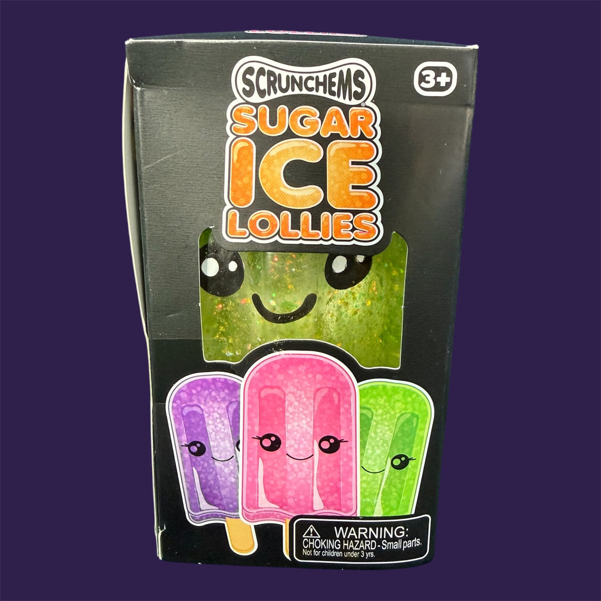 Scrunchems Sugar Ice Lolly boxed packaging