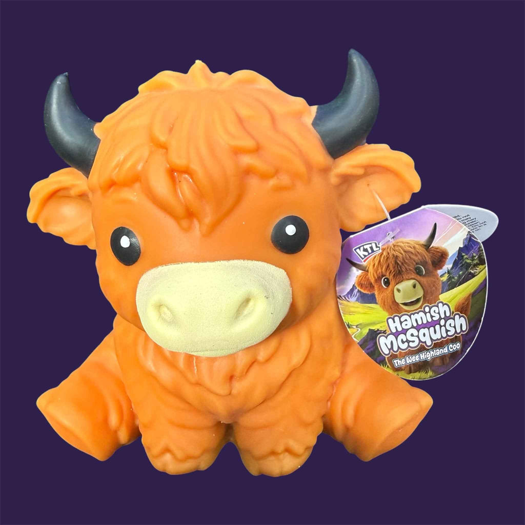 Jumbo Highland Cow Squishy