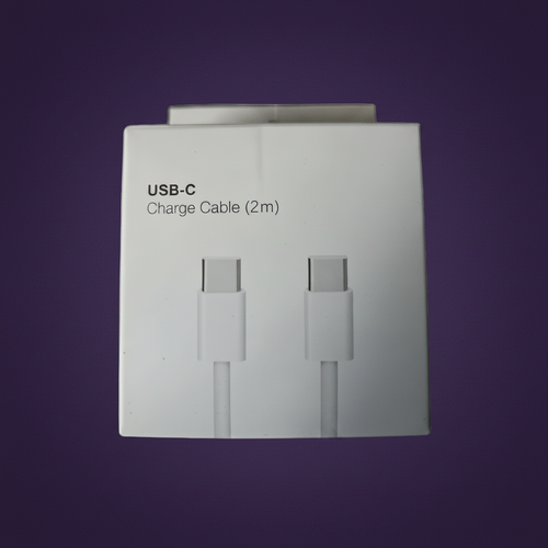 240W USB-C to USB-C Fast Charging Cable (2m) retail box packaging front view