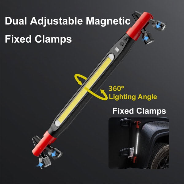 ZJ-8905 Rechargeable Work Light with adjustable magnetic clamps