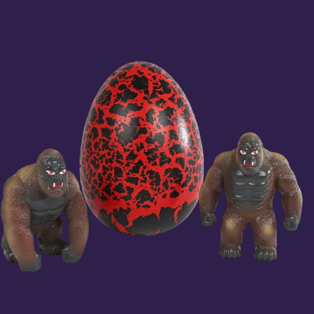 Gorilla Hatching Egg toy figure with egg