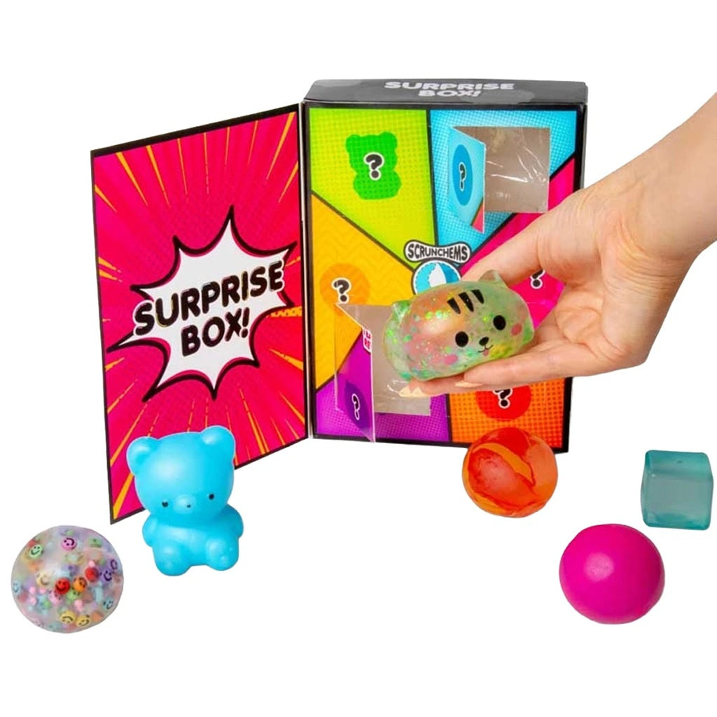 Scrunchems Surprise Box unboxed squishy collection
