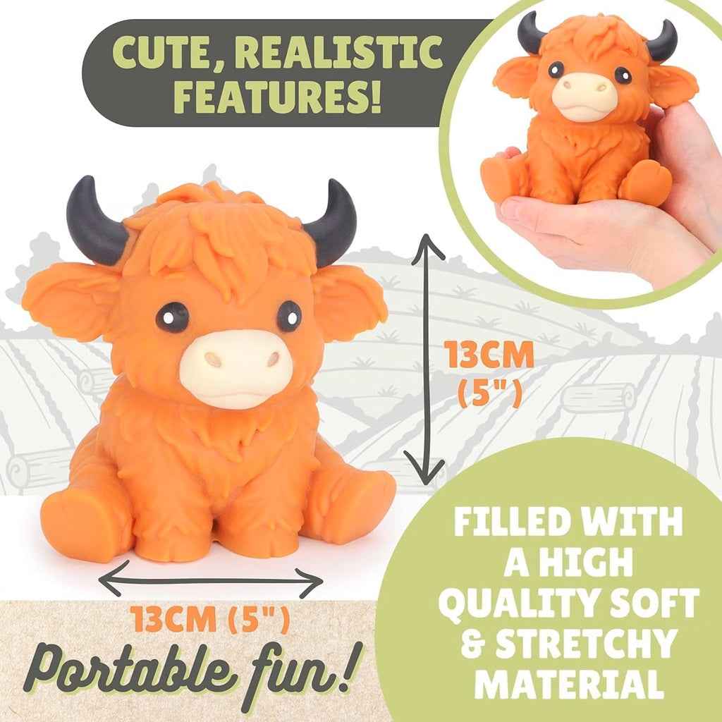 Jumbo Highland Cow Squishy