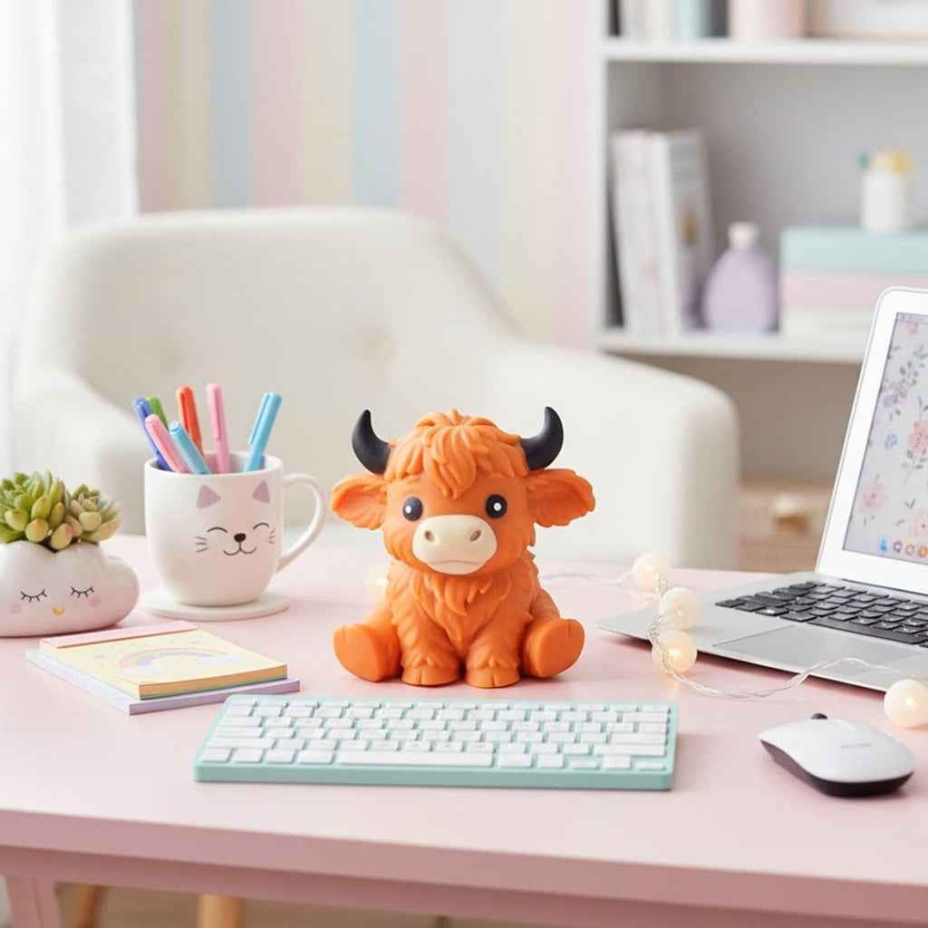 Jumbo Highland Cow Squishy