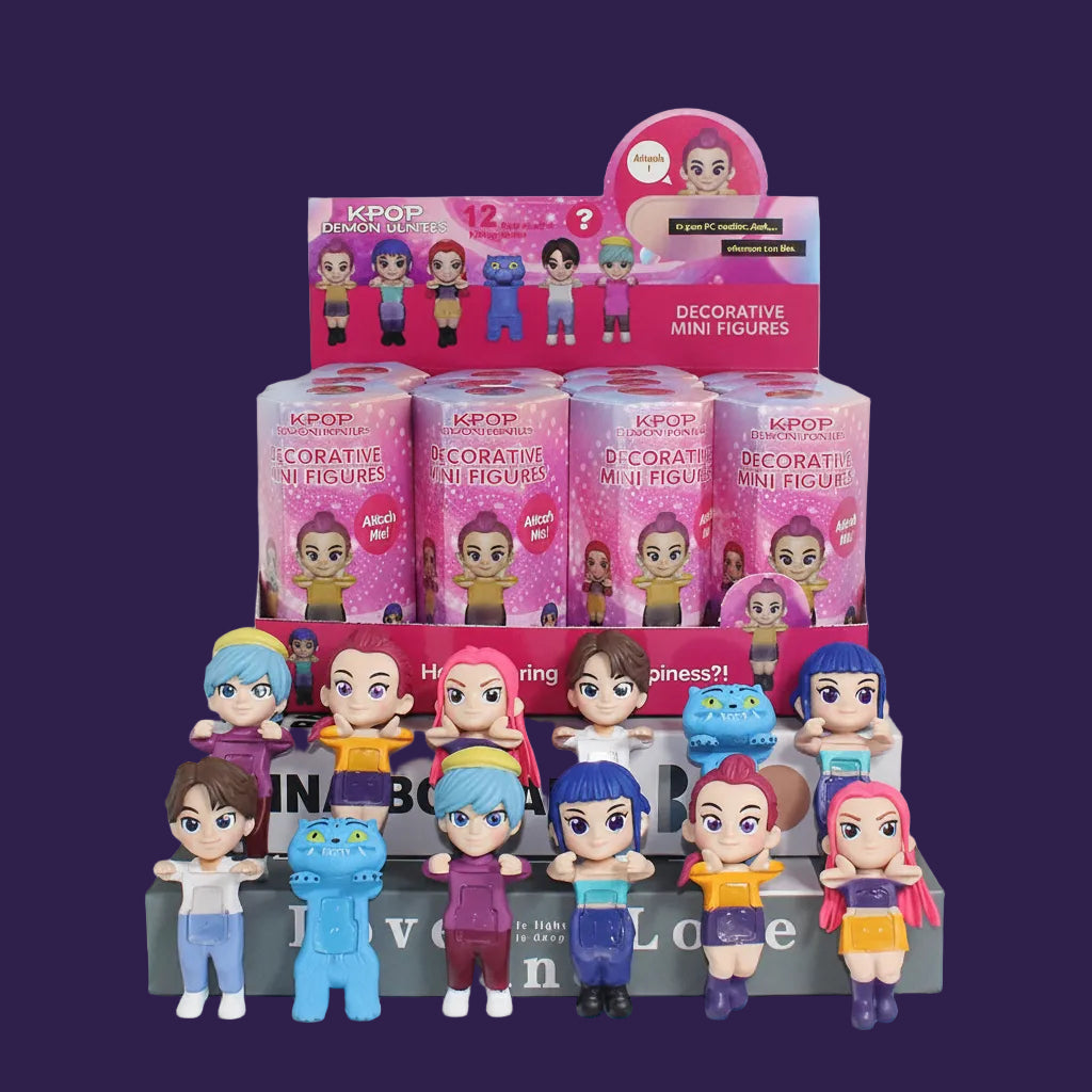 K-Pop Demon Hunters Mini Figures - Collectible Blind Box