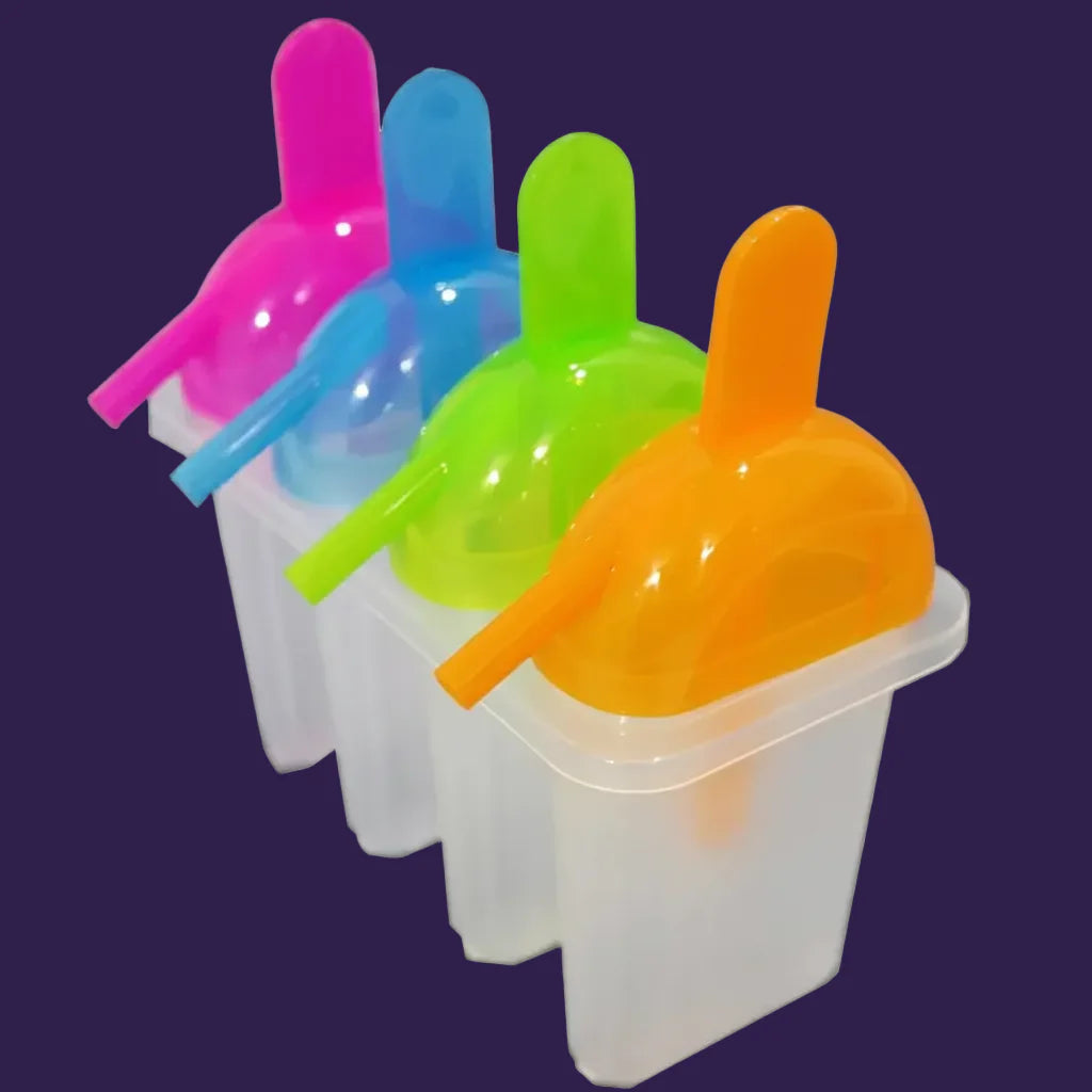 4 PC Ice Lolly Moulds