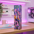 KPOP Singing Mystery Doll in a Creative Gaming Desk Setup