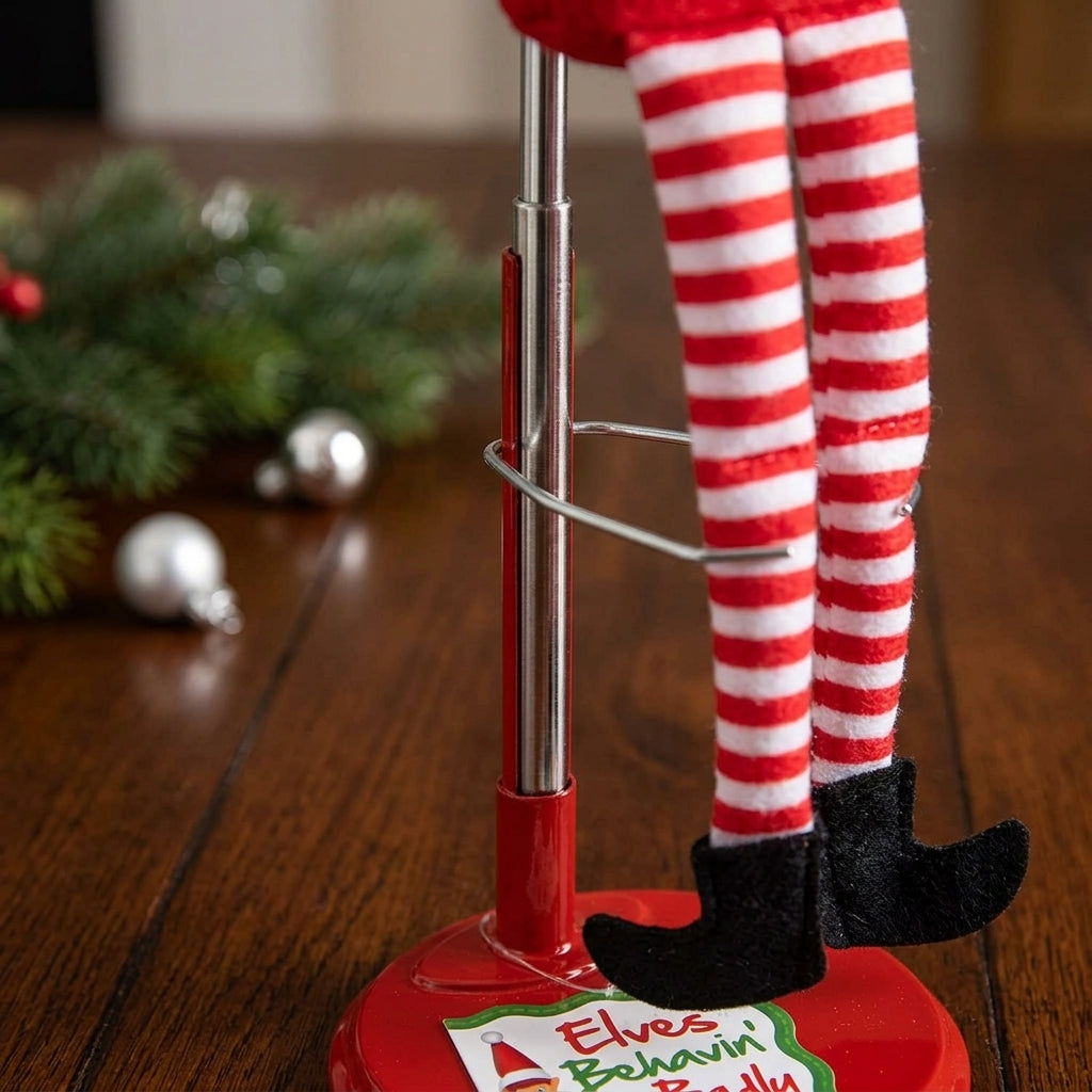 Elves Behaving Badly adjustable display stand detail close-up