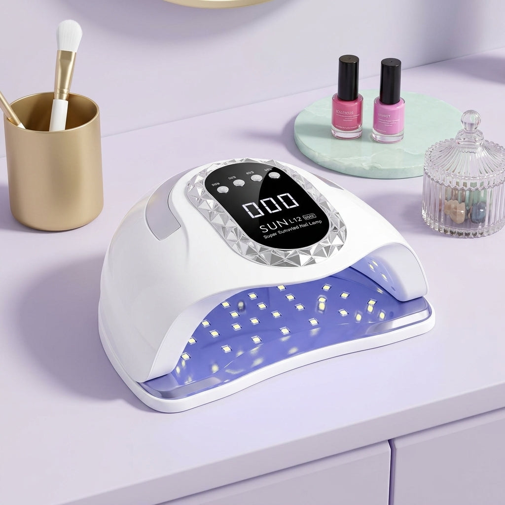 SUN L12 MAX UV LED Nail Lamp - Spacious Interior and LED Array
