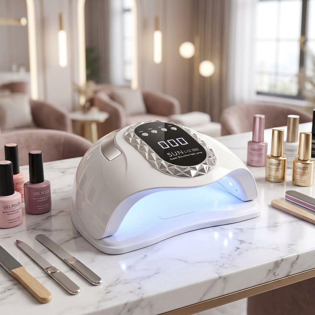 SUN L12 MAX UV LED Nail Lamp - Salon Manicure Station