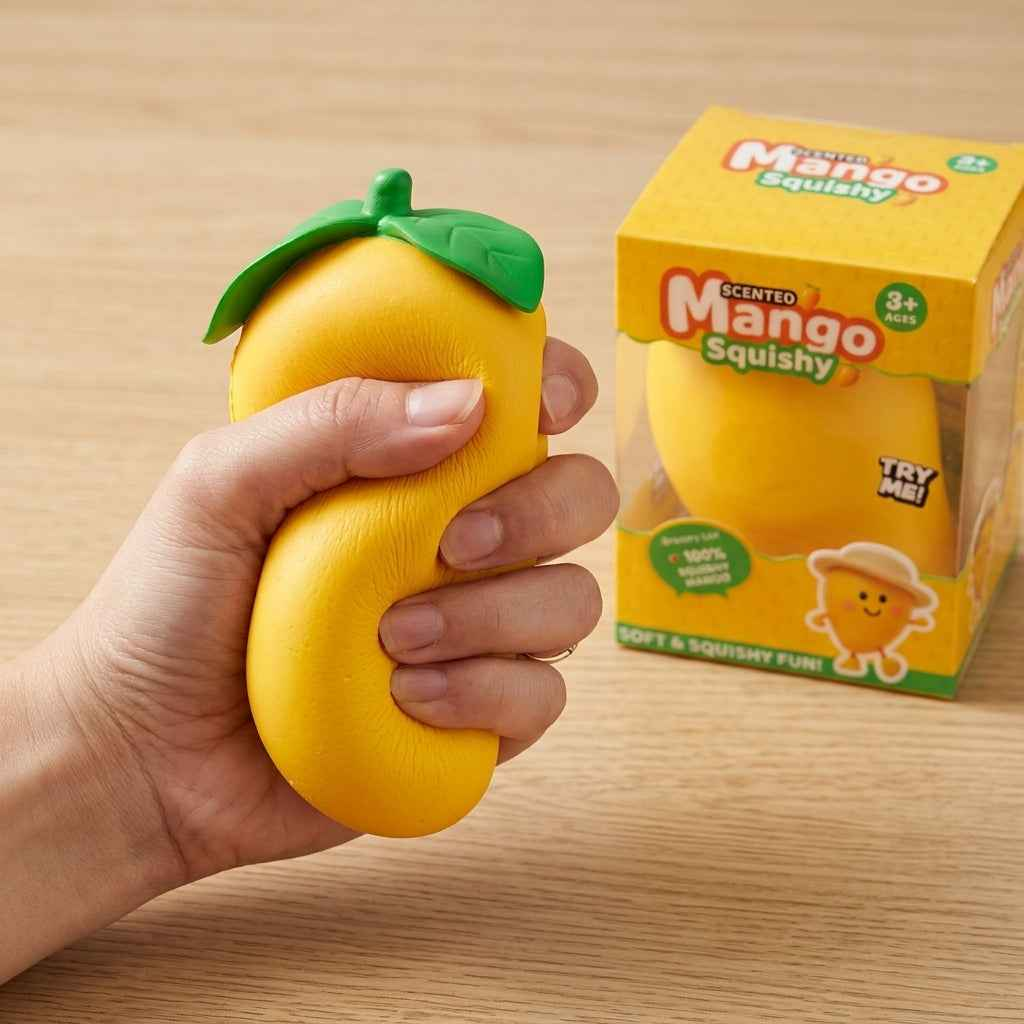 Jumbo Mango Squishy 12x18 cm