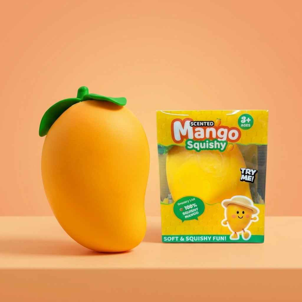 Jumbo Mango Squishy 12x18 cm