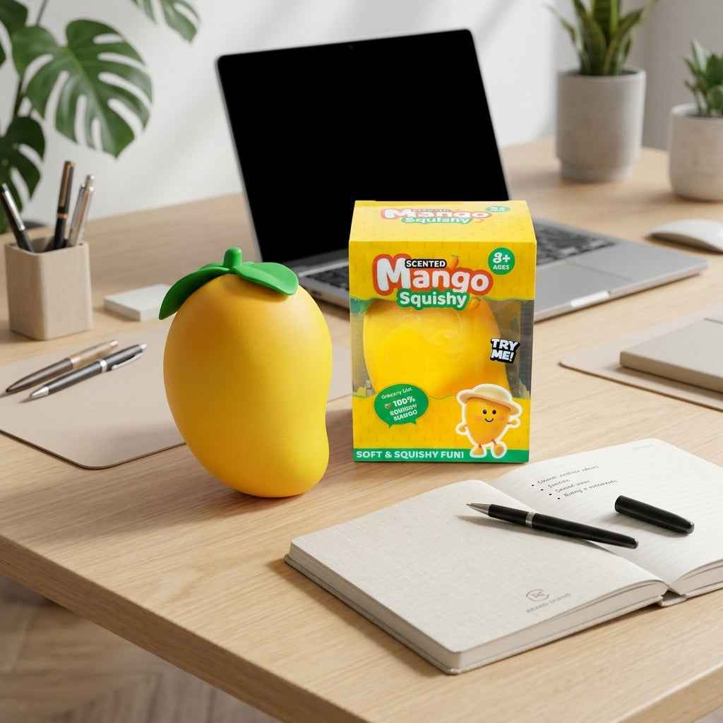 Jumbo Mango Squishy 12x18 cm