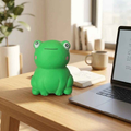 Jumbo Frog Squishy 15×13 cm - Sensory Stress Relief Toy