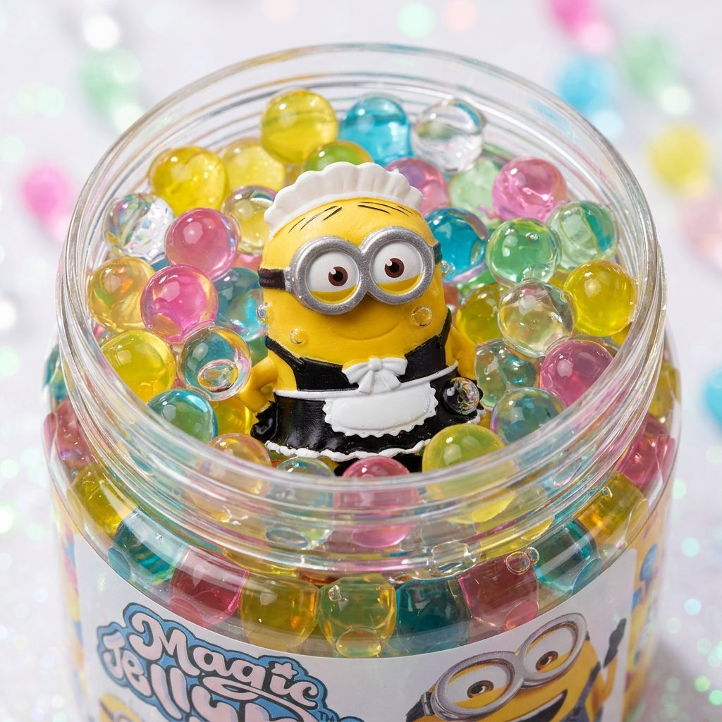 Magic Jellykins Minions collectible figure detail close-up