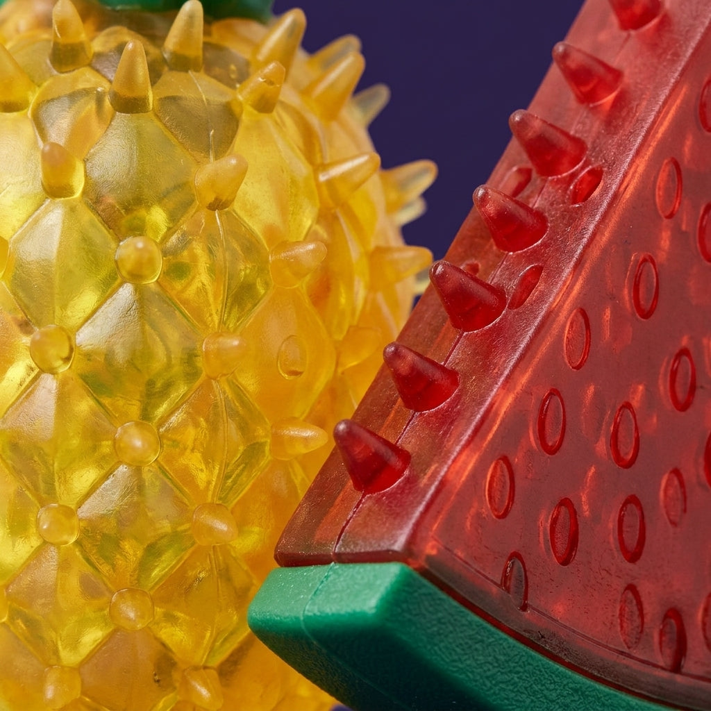 Close-up textured detail of 2pcs Pet Chew Toys