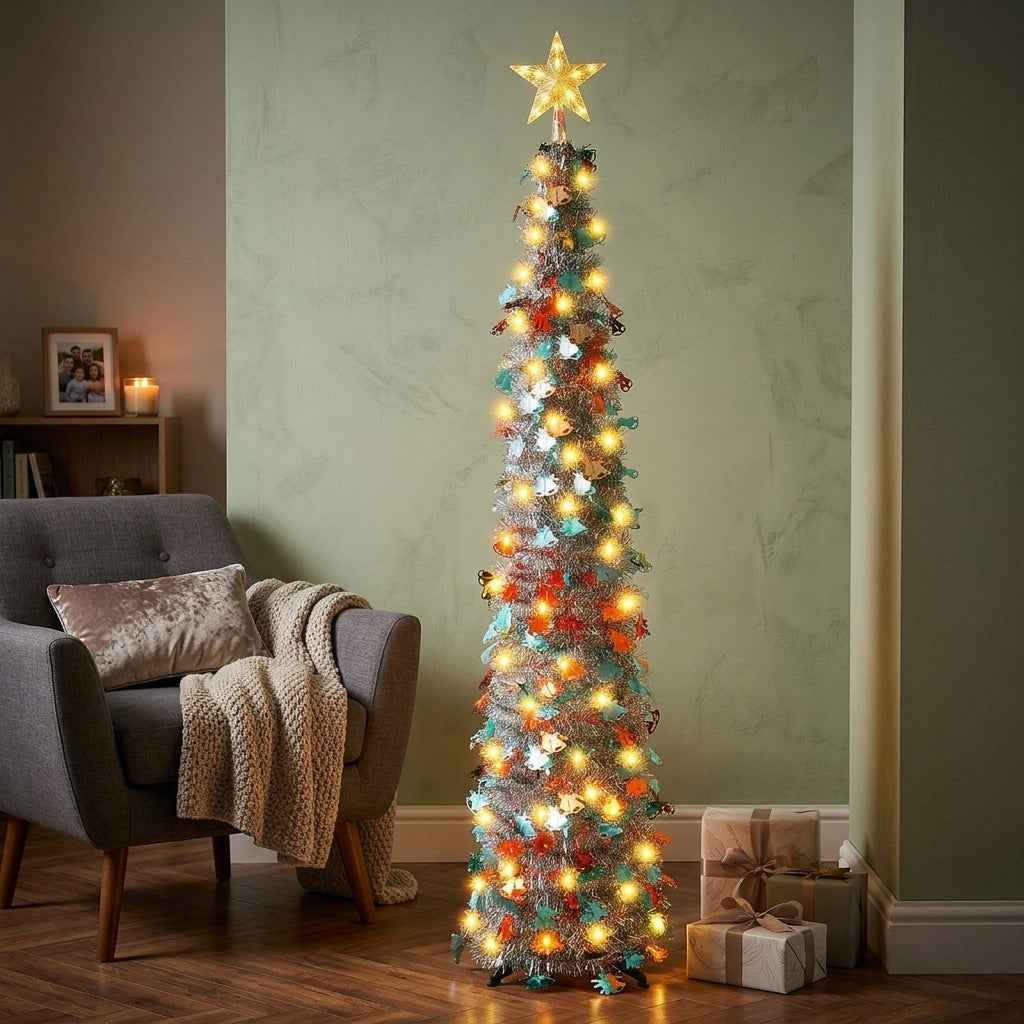 Pop Up Christmas Tree, 150cm/5ft