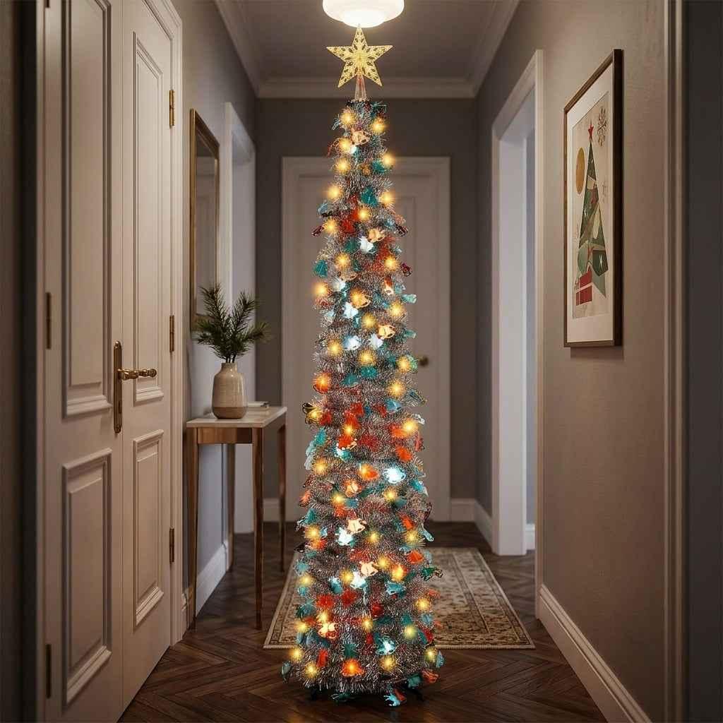 Pop Up Christmas Tree, 150cm/5ft
