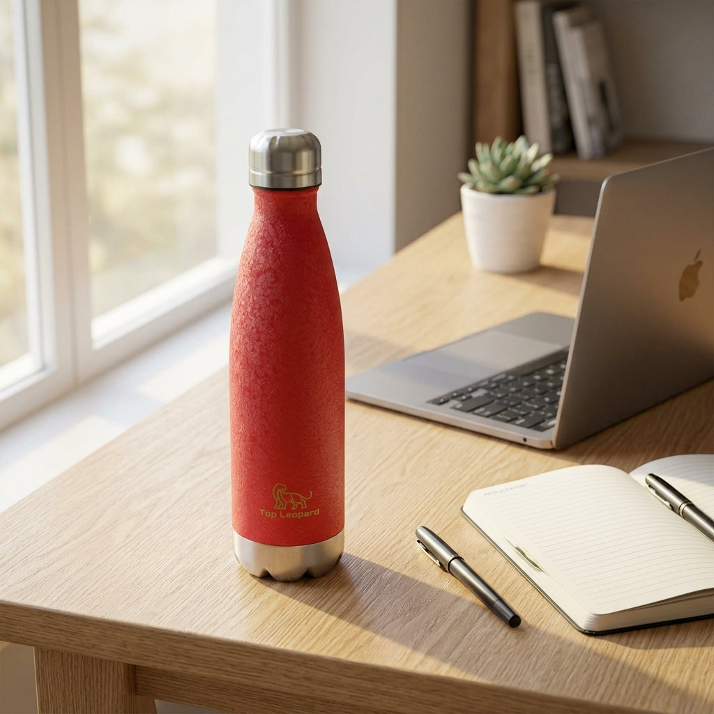 Thermo Hot & Cold Bottle 500ML - Office Desk Setting