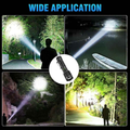 Rechargeable LED Tactical Torch 5 Modes USB-C