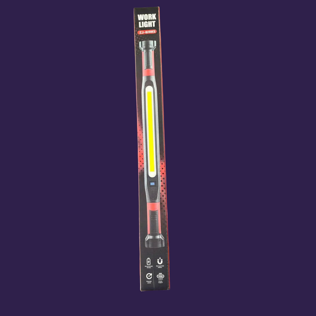 ZJ-8905 Rechargeable Work Light packaged in box
