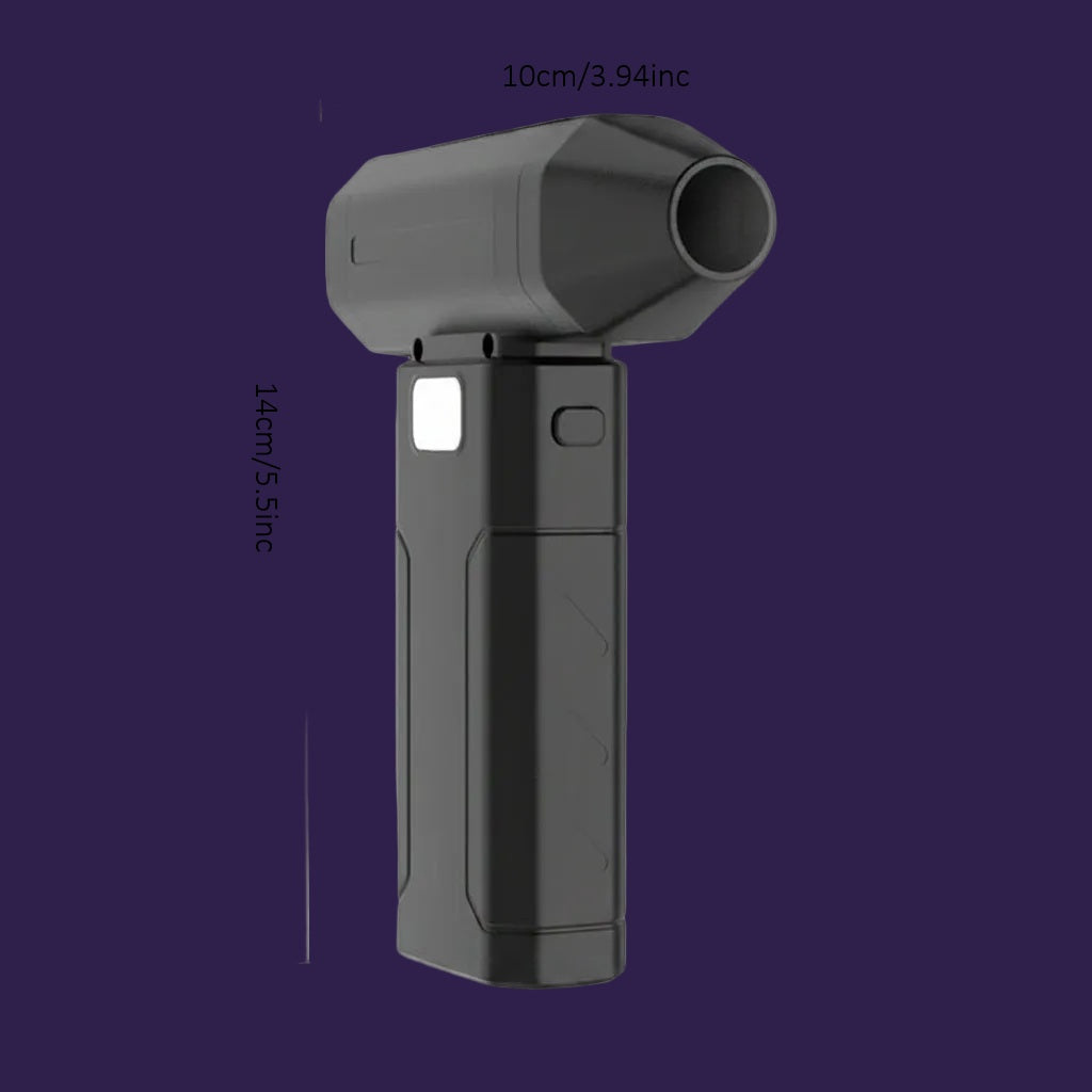 X8 Violent Fan Blower compact dimensions diagram
